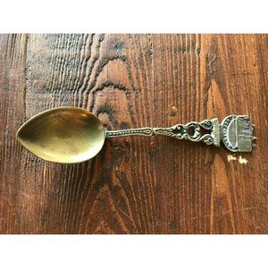 Antique Collectible Souvenir Spoon Bethlehem